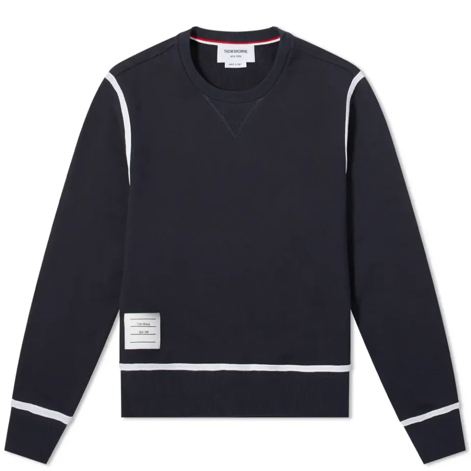 Contrast Stripe Sweater
