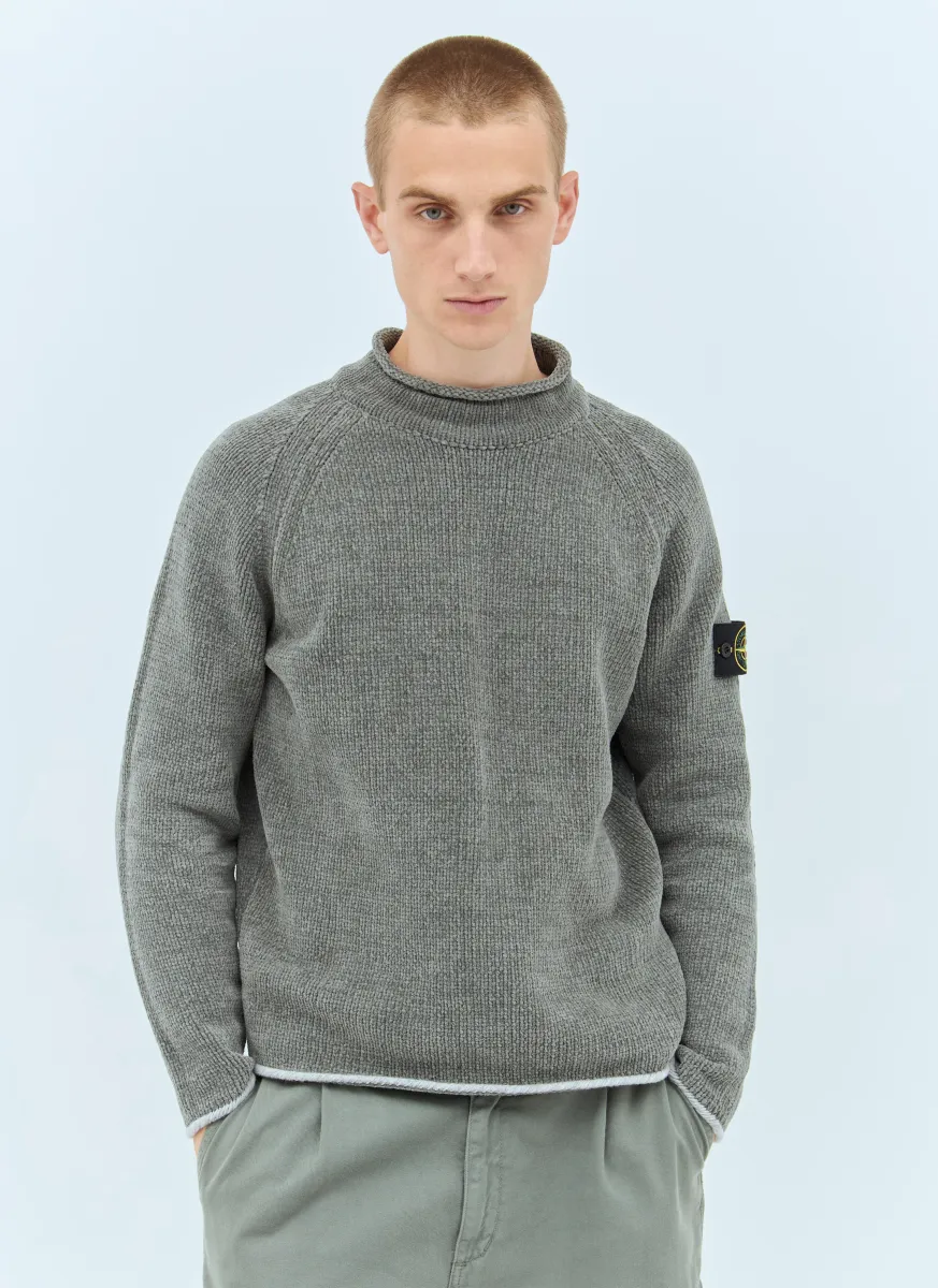 Logo Patch Sweater