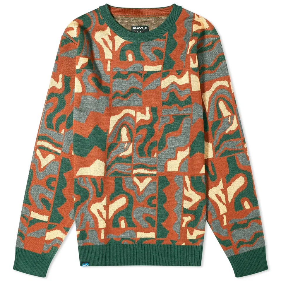 Highline Jacquard Crew Knit