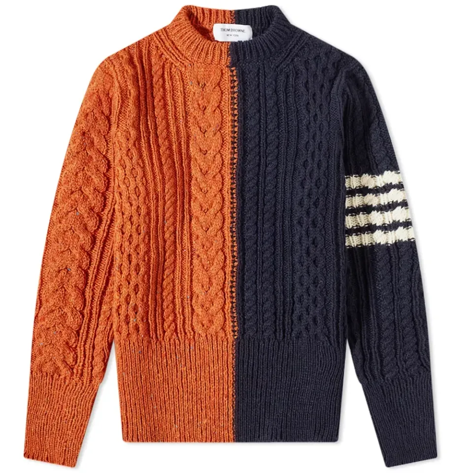 Funmix Cable Crew Knit