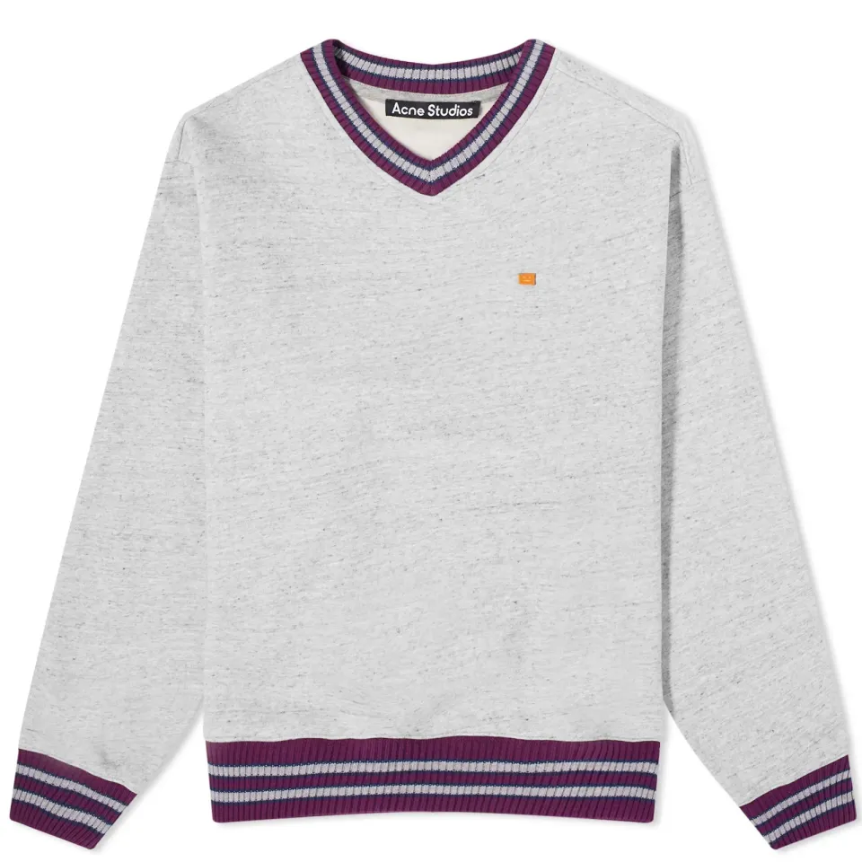 Fiah V Neck Crew Sweat
