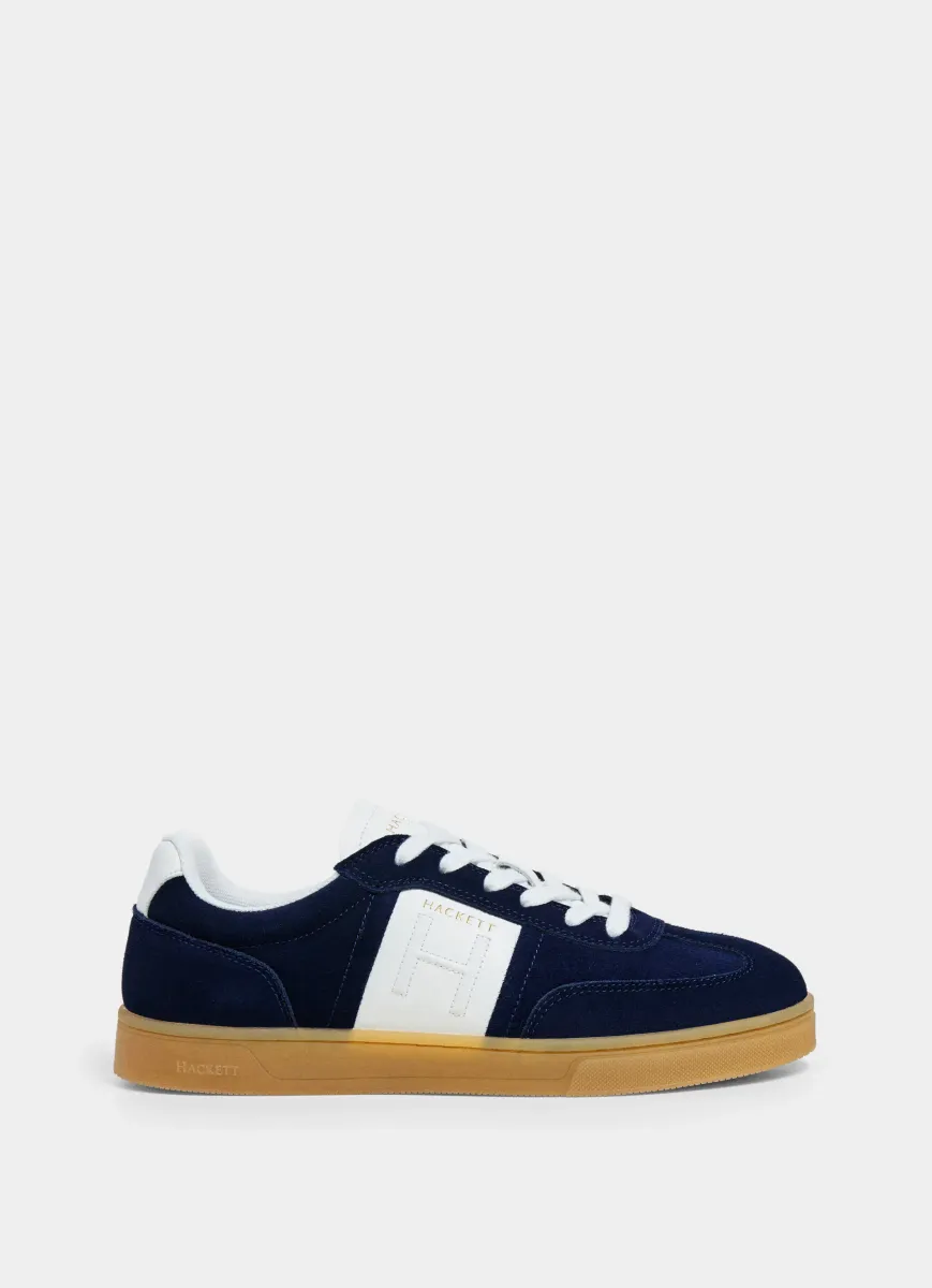 Harper Hendon Leather and Suede Trainers