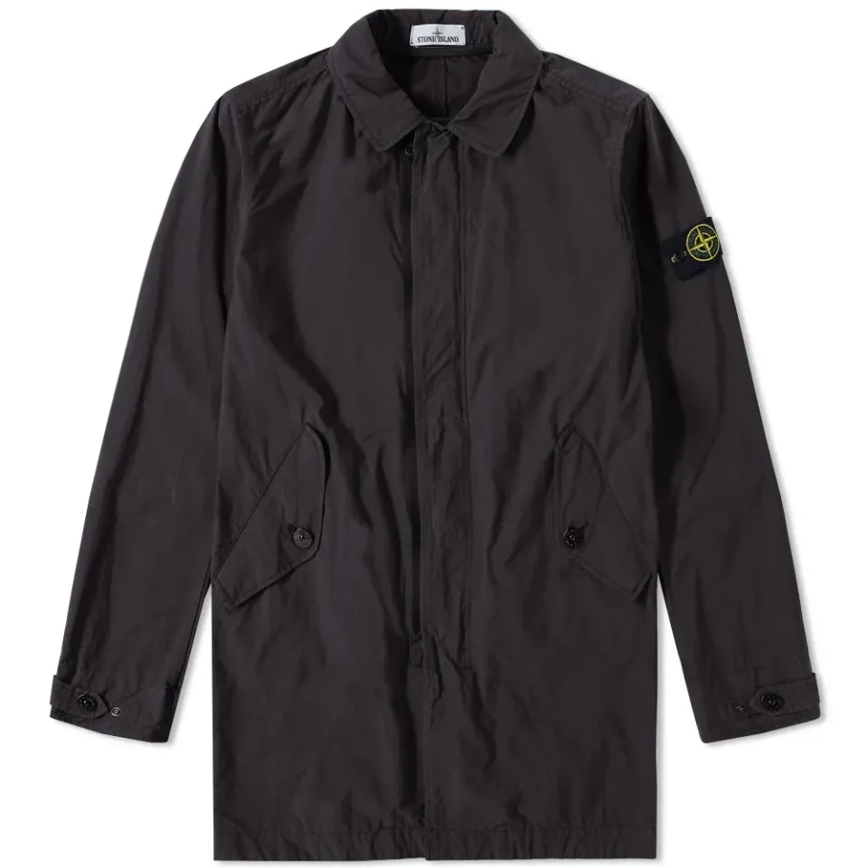 Light Cotton Nylon Mac