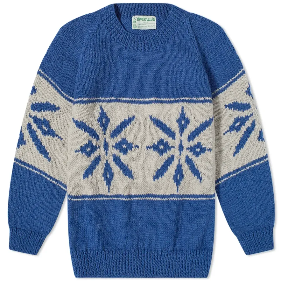 31C Snowflake Crew Knit