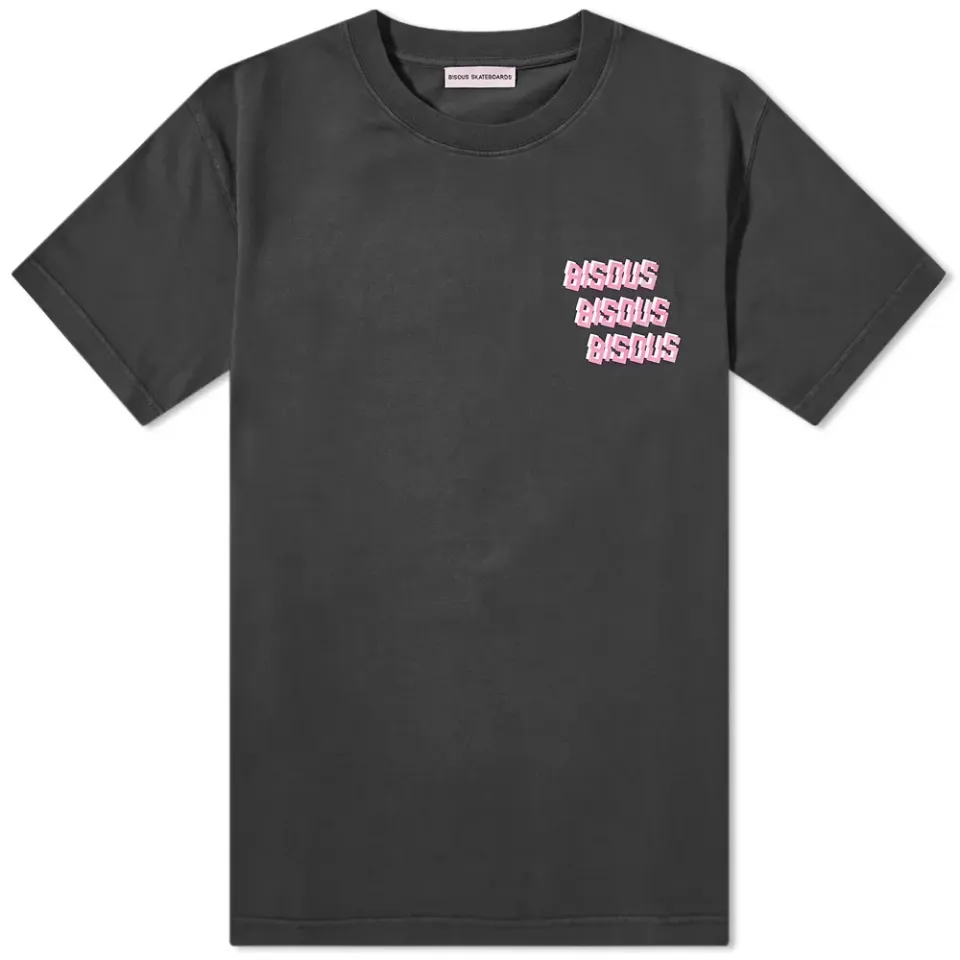 Bisous X3 Front and Back T-Shirt