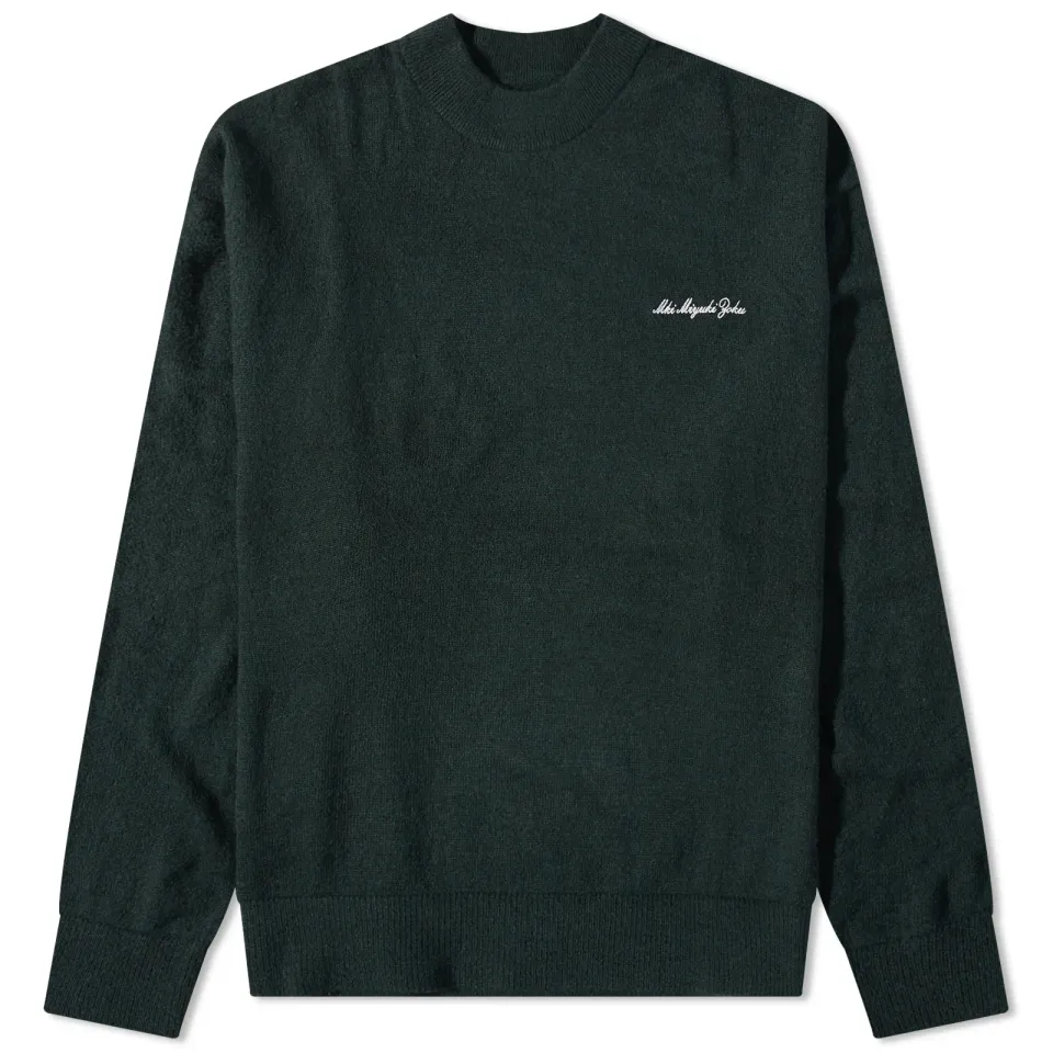 Lightweight Mohair Crew Knit