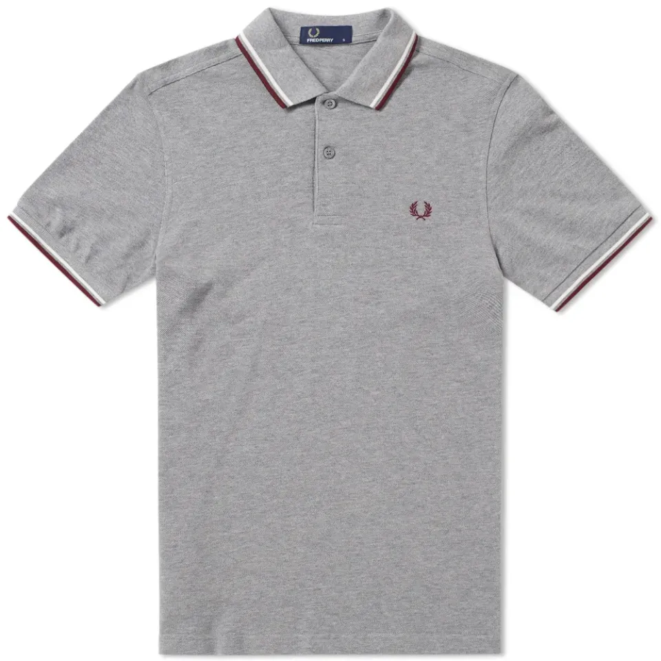 Fred Perry Slim Fit Twin Tipped Polo
