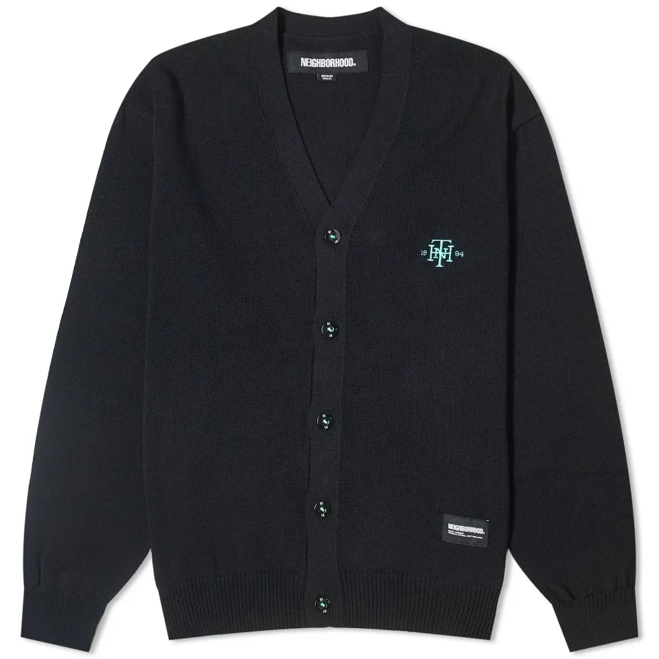 Plain Knitted Cardigan