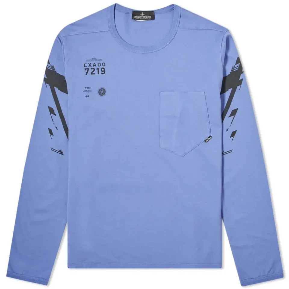 Mako Jersey Long Sleeve Logo T-Shirt