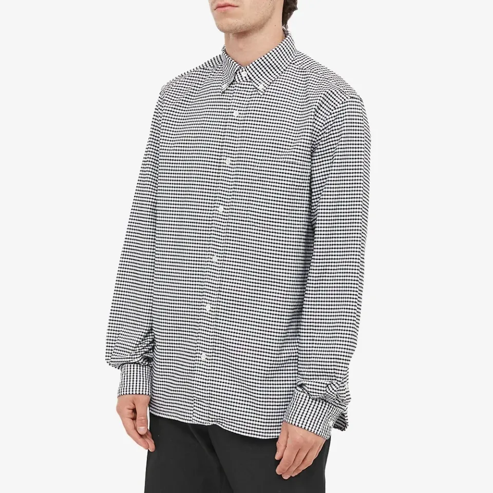 Button Down Oxford Gingham Shirt