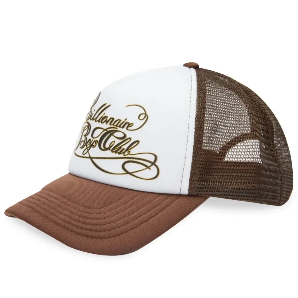 Calligraphy Logo Trucker Cap