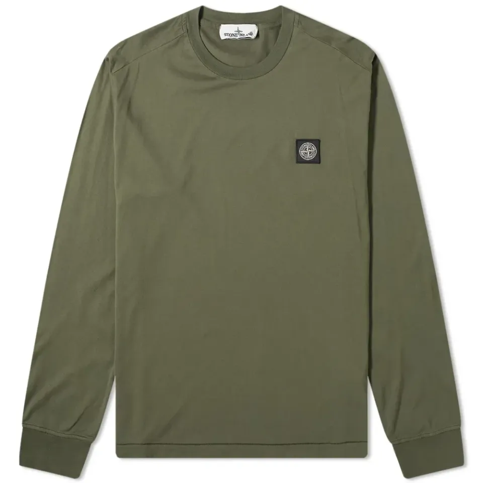 Long Sleeve Patch Logo Tee