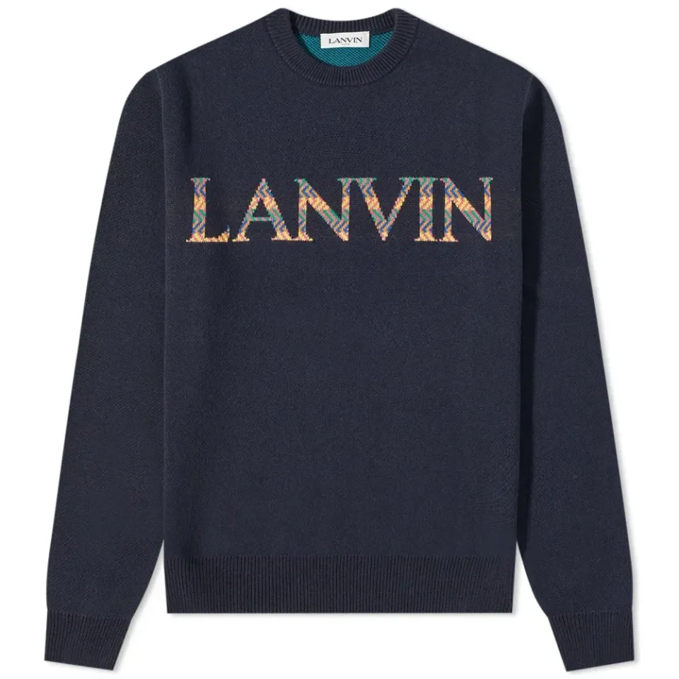 Logo Jaquard Knit