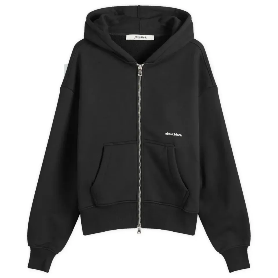 Box Logo Zip Hoodie