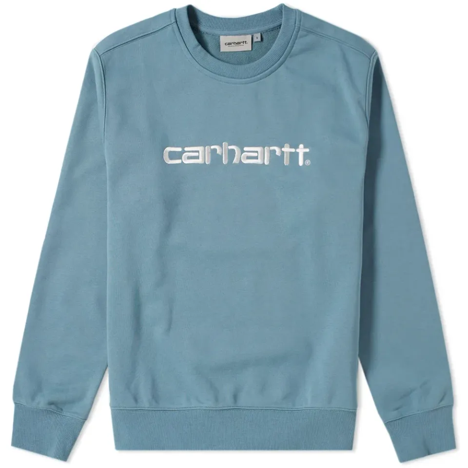 Embroidered Logo Crew Sweat