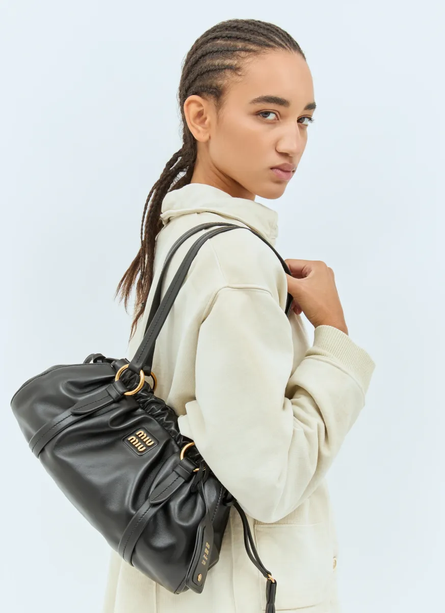 Joie Nappa Leather Shoulder Bag