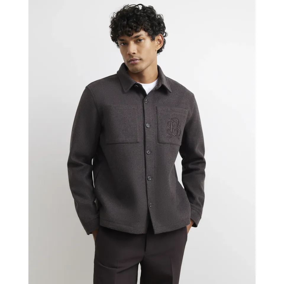 Cotton Embroidered Overshirt