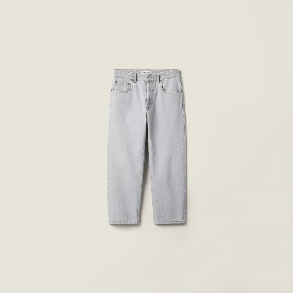 Five-pocket denim jeans