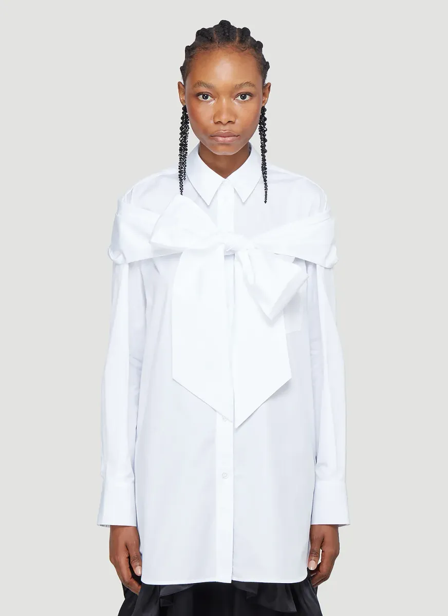 Longline Bow Shirt