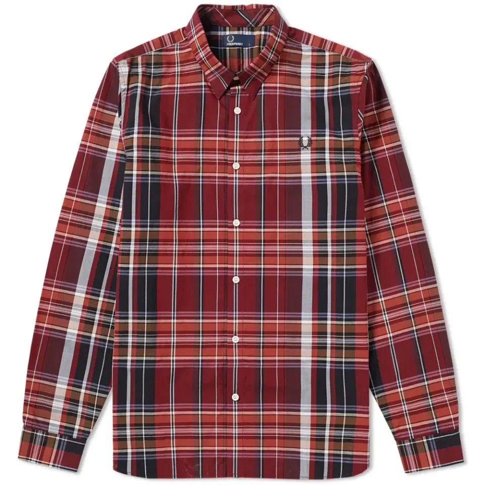 Fred Perry Enlarged Regimental Tartan Shirt