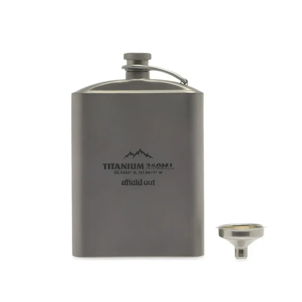 Titanium Hip Flask