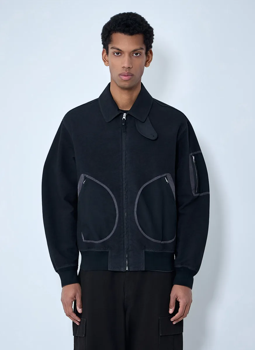 Zip-Up Bomber Jacket