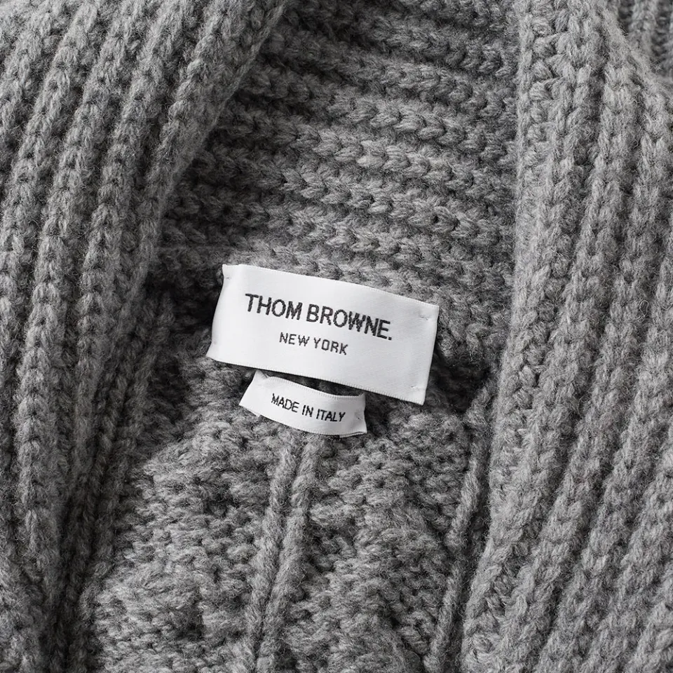 Shawl Collar Aran Cardigan