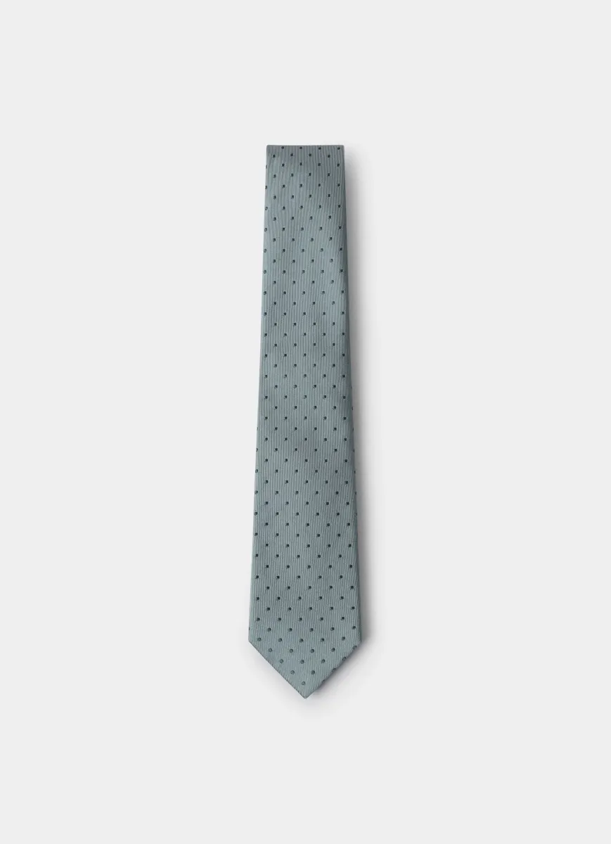 Mayfair Dot Silk Twill Tie