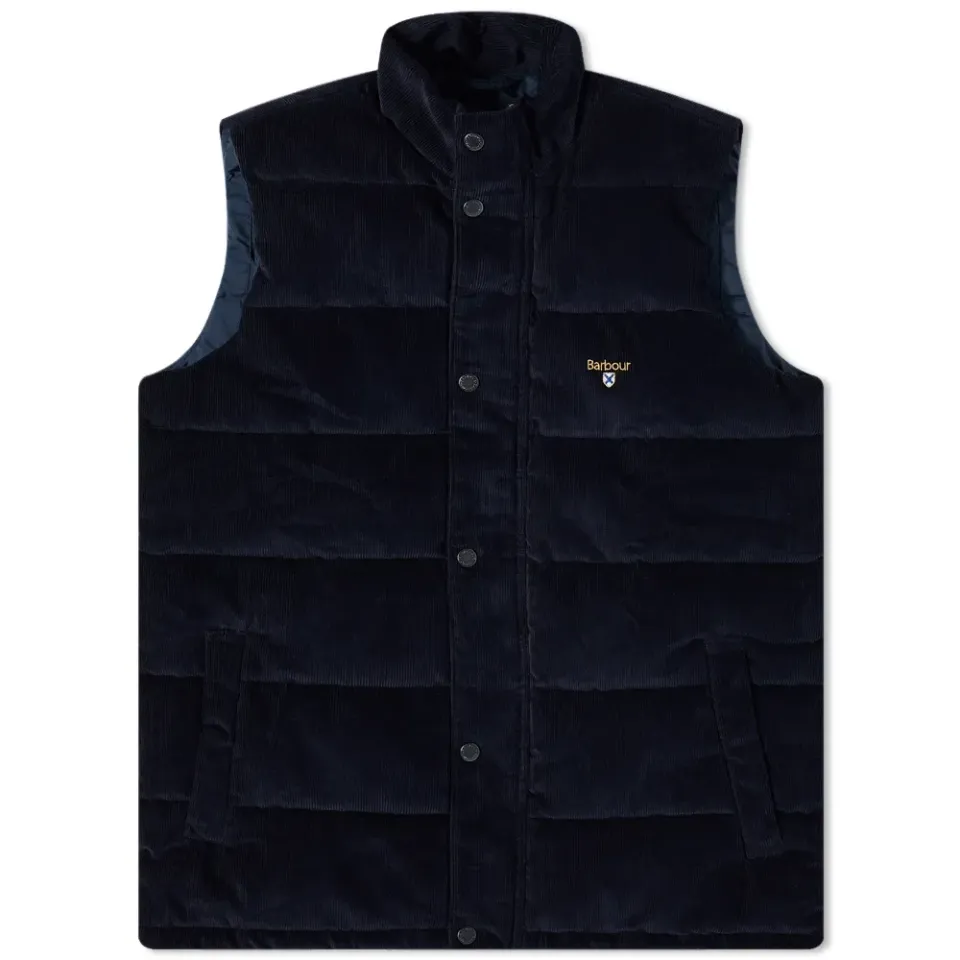 Cord Baffle Gilet