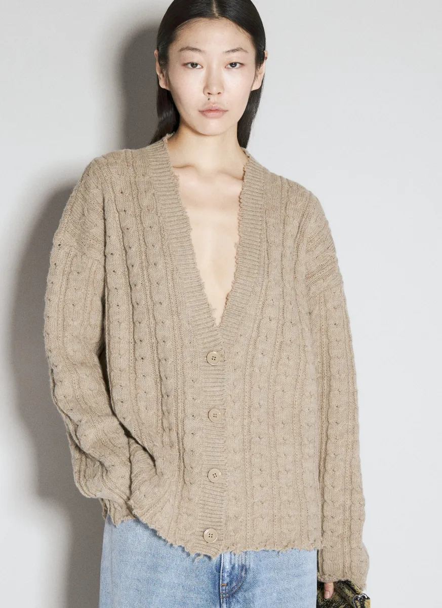 Cable Knit Cardigan