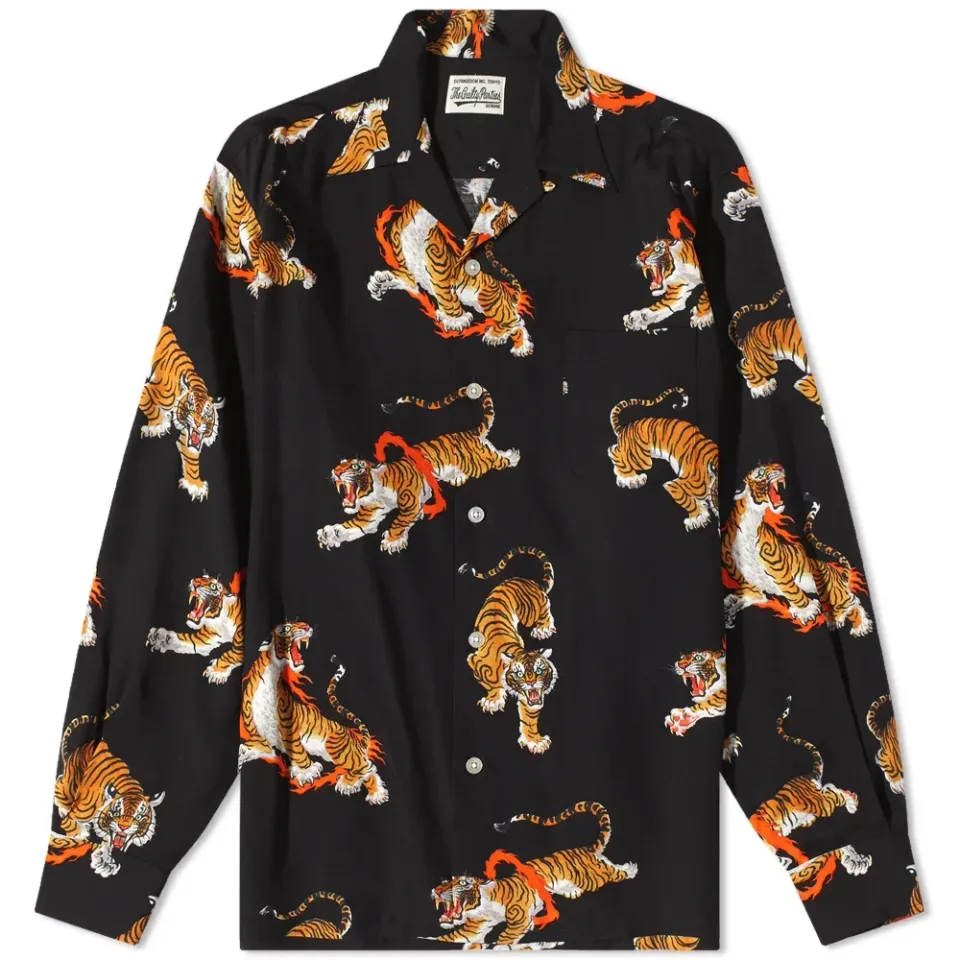 x Tim Lehi Long Sleeve Type 5 Hawaiian Shirt