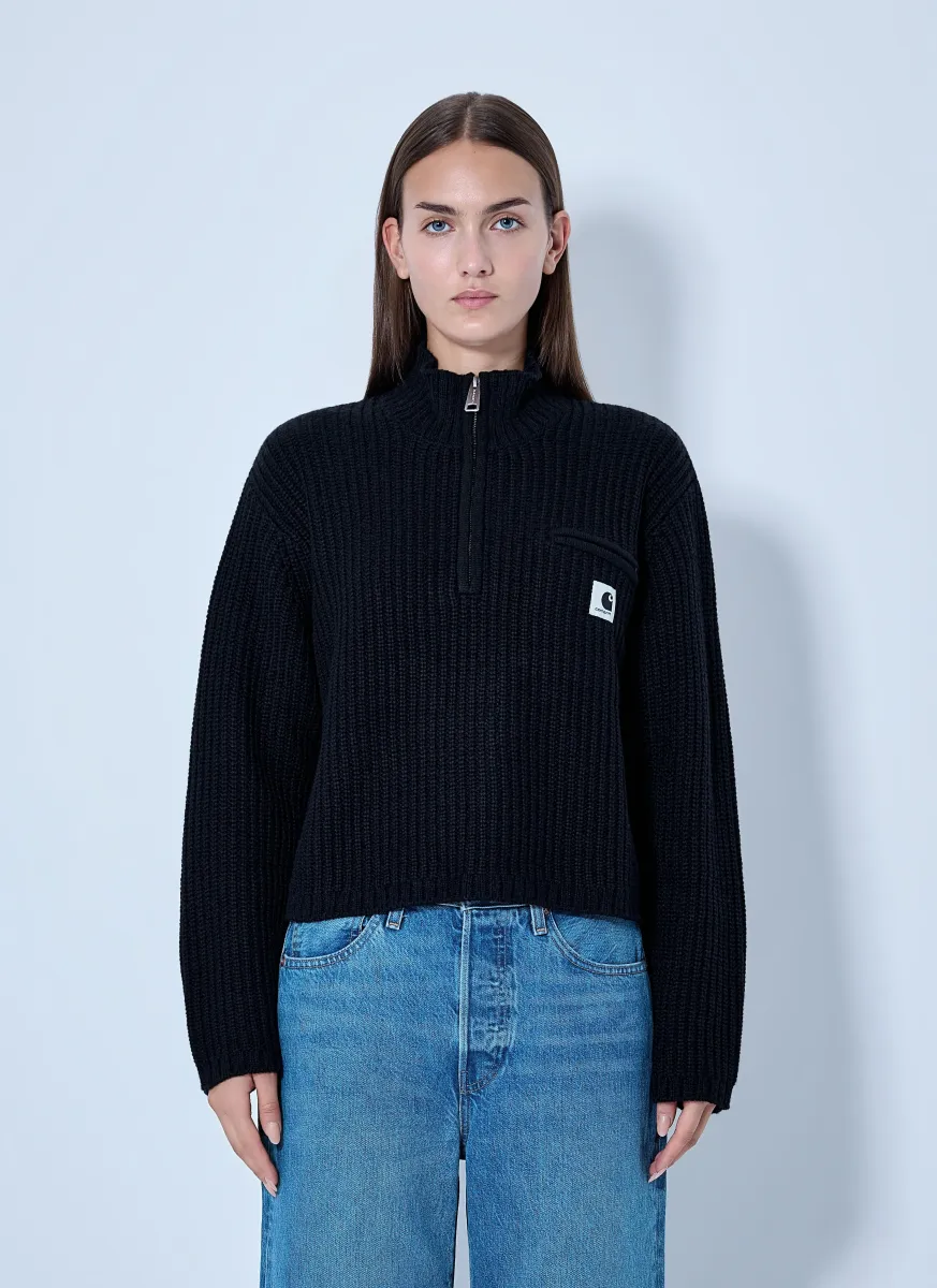Detroit Half Zip Sweater