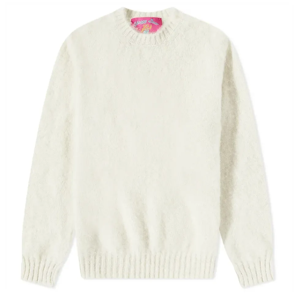 Howlin' Shaggy Bear Crew Knit