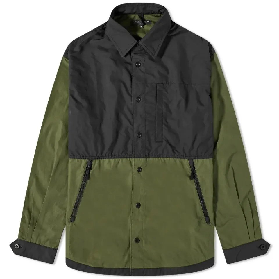 Panelled Overshirt
