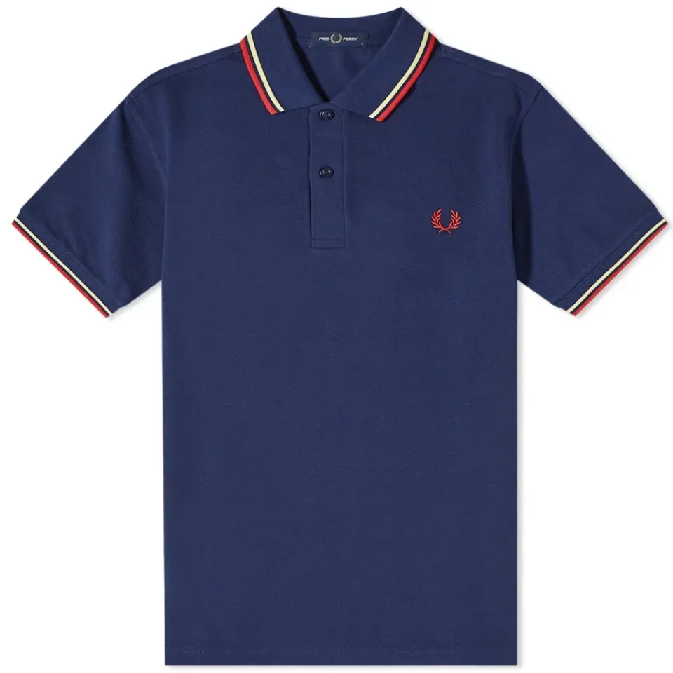 Slim Fit Twin Tipped Polo