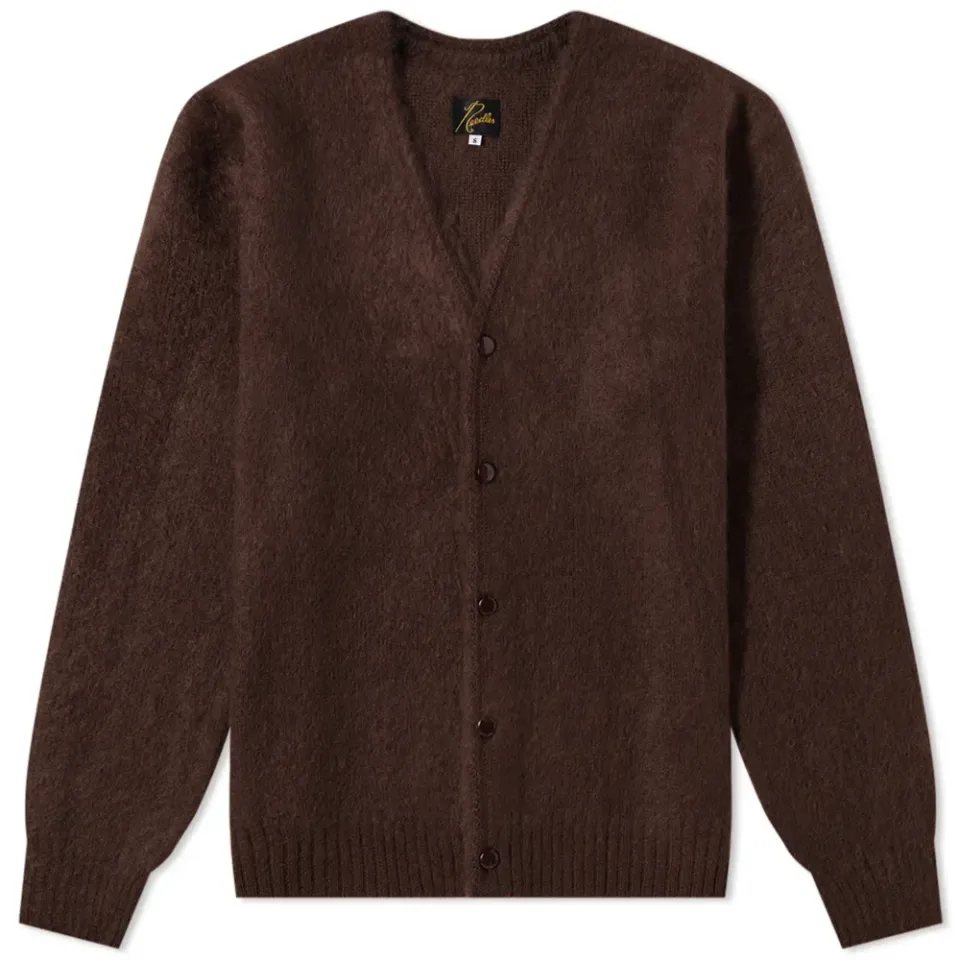 Mohair Solid Cardigan