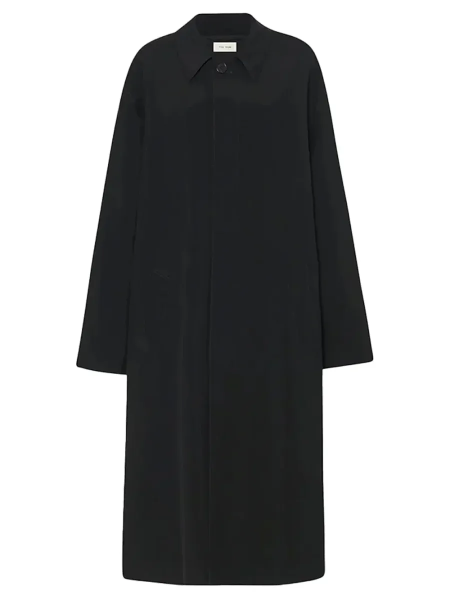 rocco wool coat Black