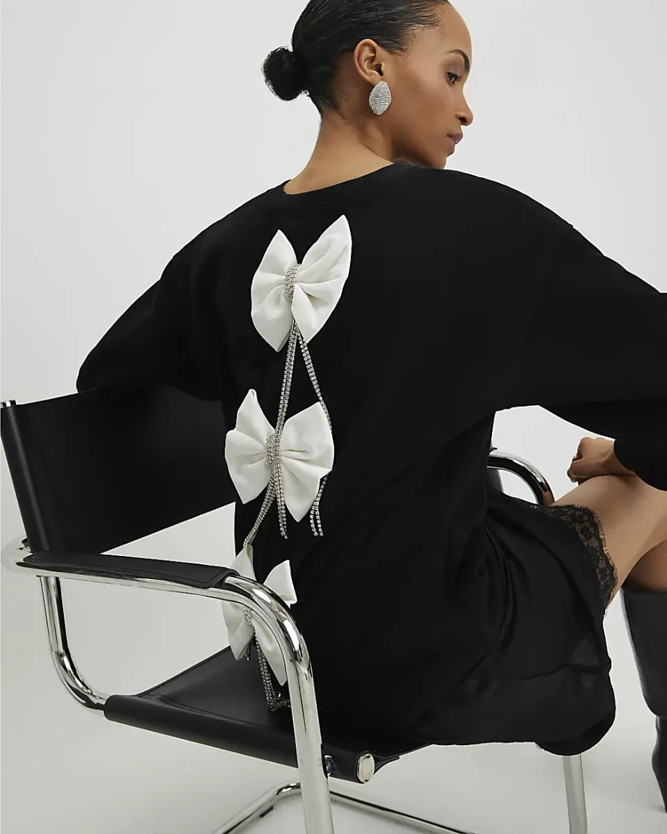 Bow Back Sweatshirt
