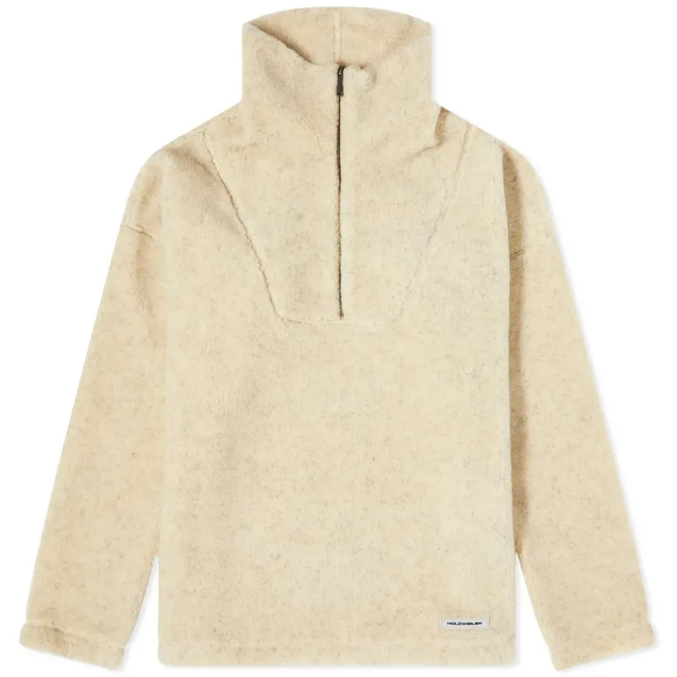 Half Zip Fleece Top
