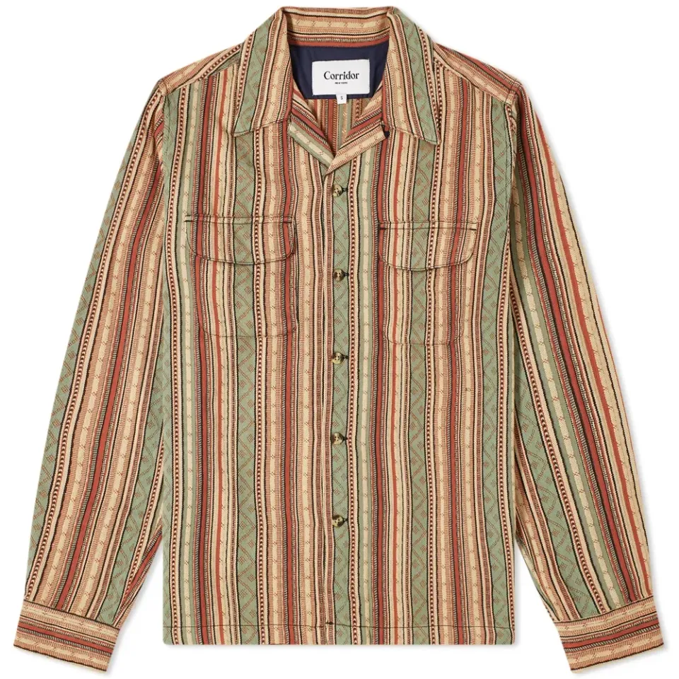 Jacquard Tonal Work Shirt