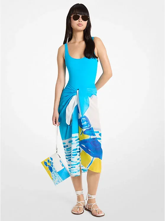 X Christina Zimpel Cotton Lawn Sarong