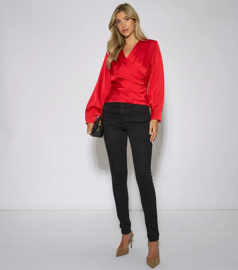Women's Black Stretch Slim Fit Jeggings