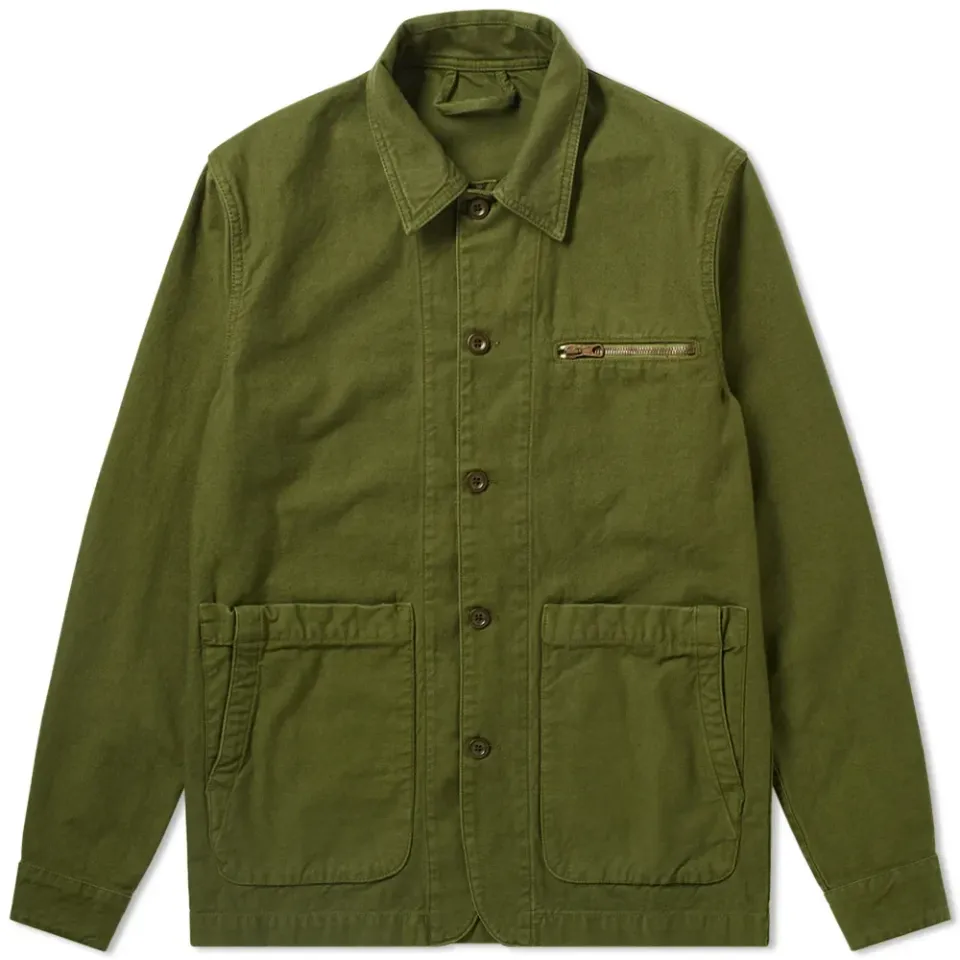 Hawksmill Denim Co. Zip Utility Jacket