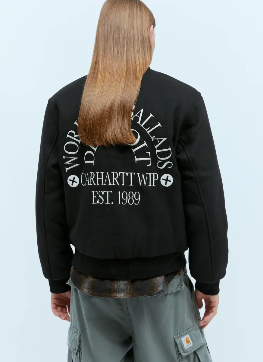 Work Varsity Bomber Jacket