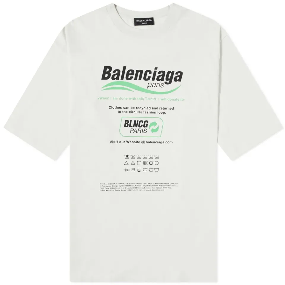 Dry Cleaning Logo Oversized Tee