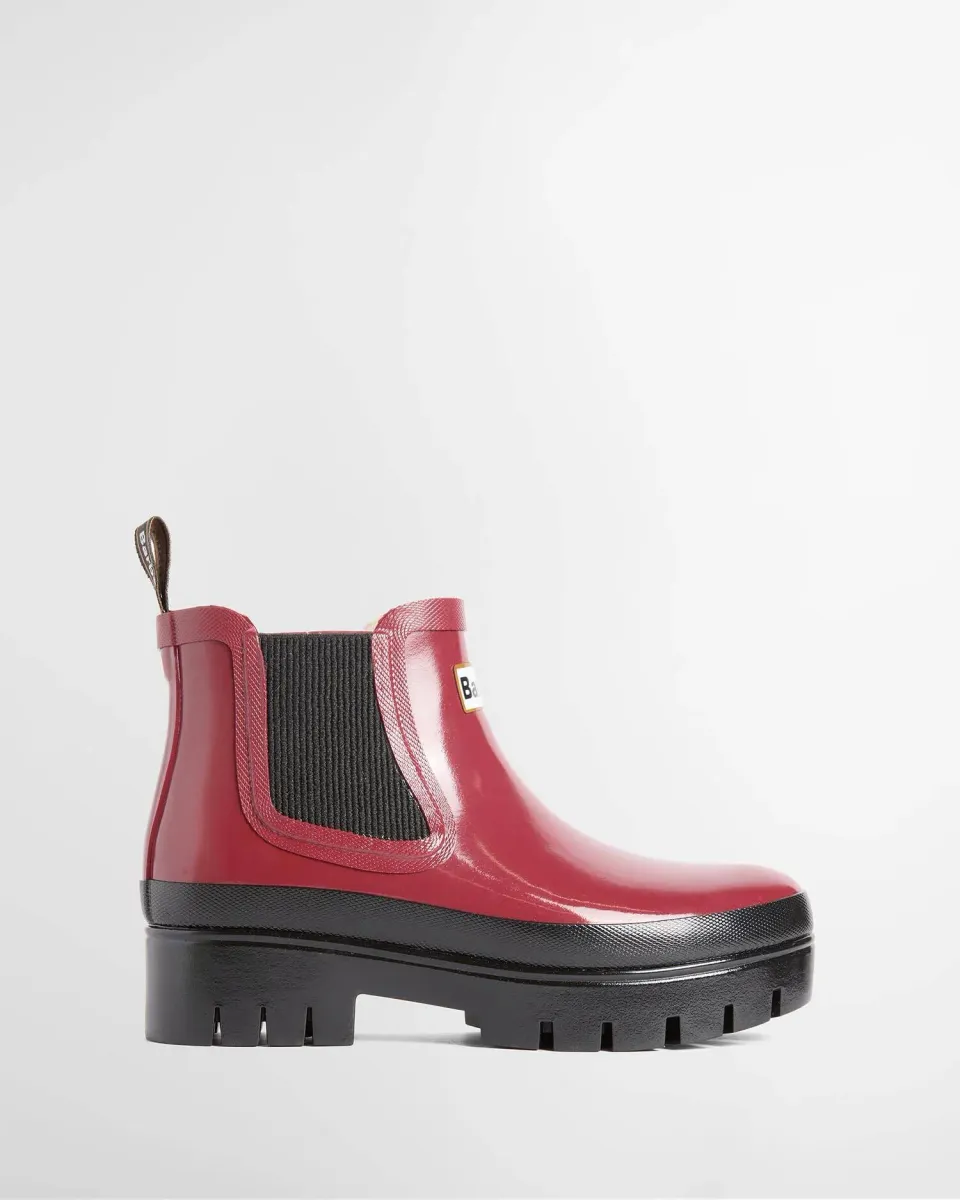 Halton Faux-Fur Lined Ankle Wellingtons