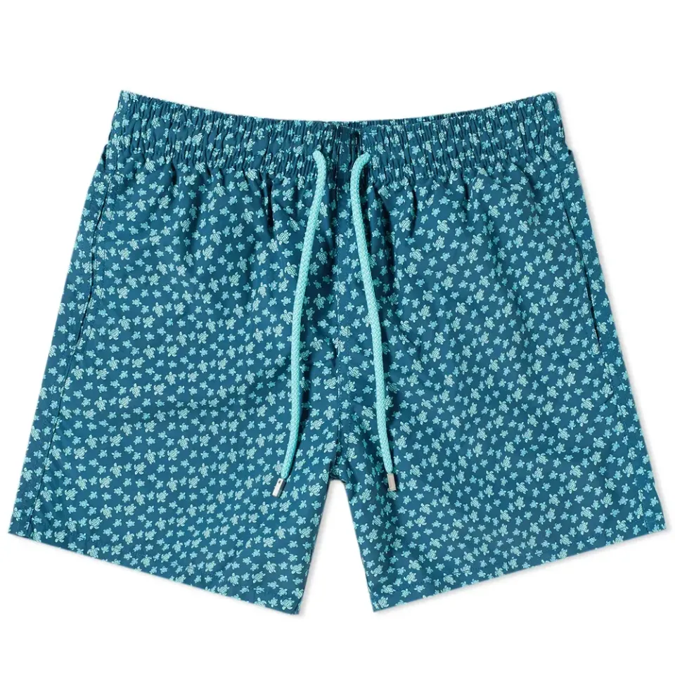 Moorea Micro Turtle Print Swim Short