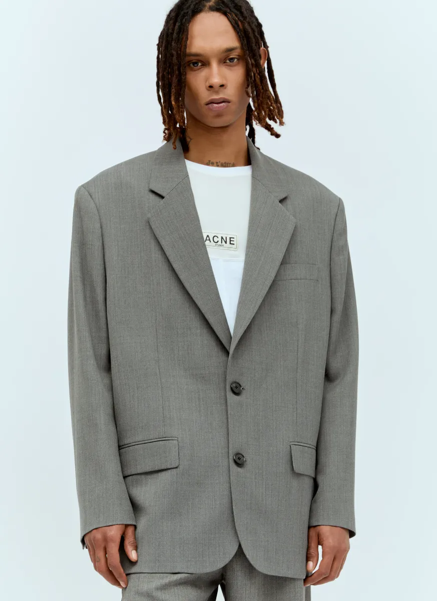 Relaxed-Fit Suit Blazer