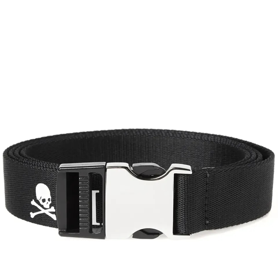 Canvas Skull Belt