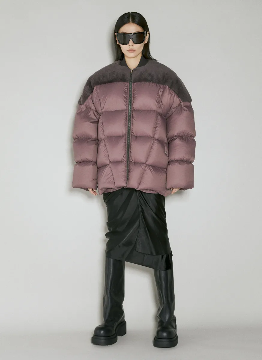 Crewneck Down Jacket